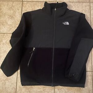 Used Boys The North Face Zip Up Polartec Size XL